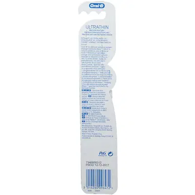 ORALB ULTRATHIN SPAZZOLINO MANUALE ORALB ULTRATHIN SPAZZOLINO MANUALE