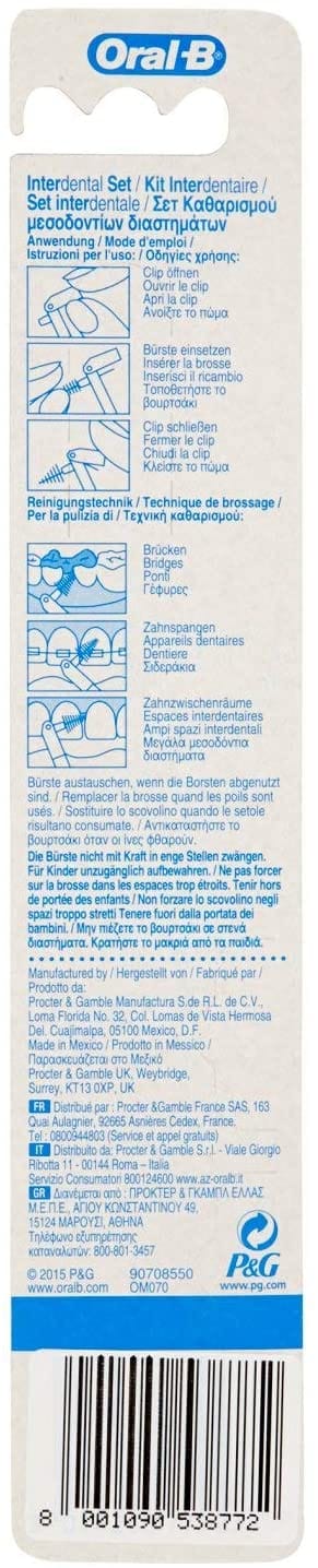 ORALB MANUALE SET INTERDENTALE MANICO