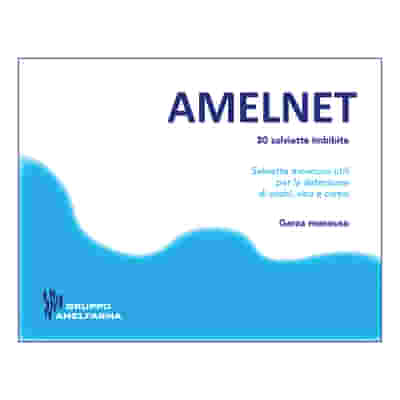 GARZE AMELNET MONOUSO 30 SALVIETTE