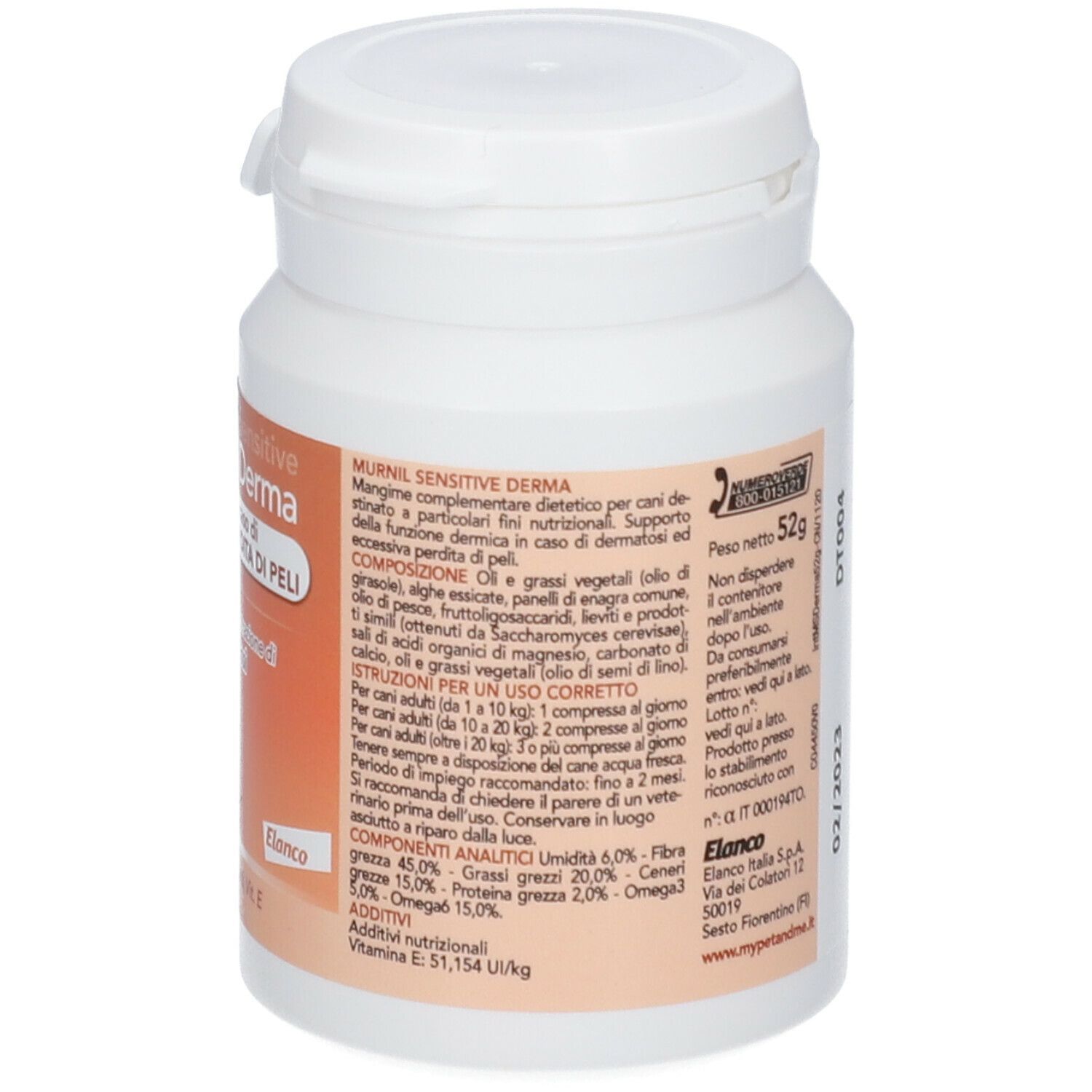 MURNIL SENSITIVE DERMA TABS BARATTOLO 40 COMPRESSE