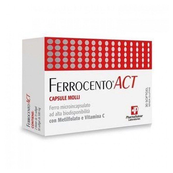 Ferrocento Act 30 Capsule Molli