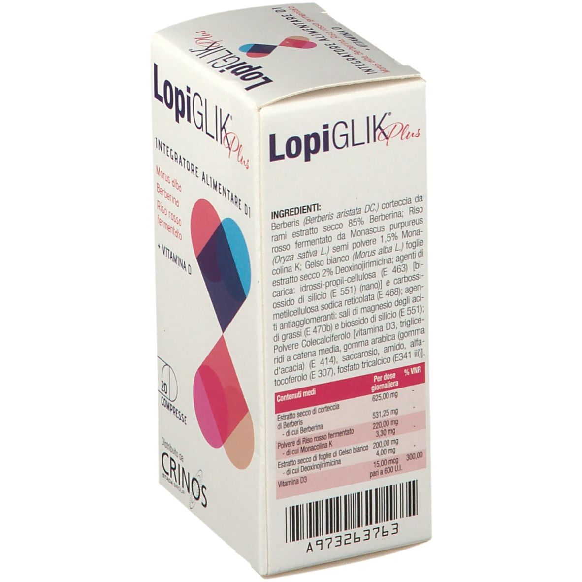 LOPIGLIK PLUS 20 COMPRESSE
