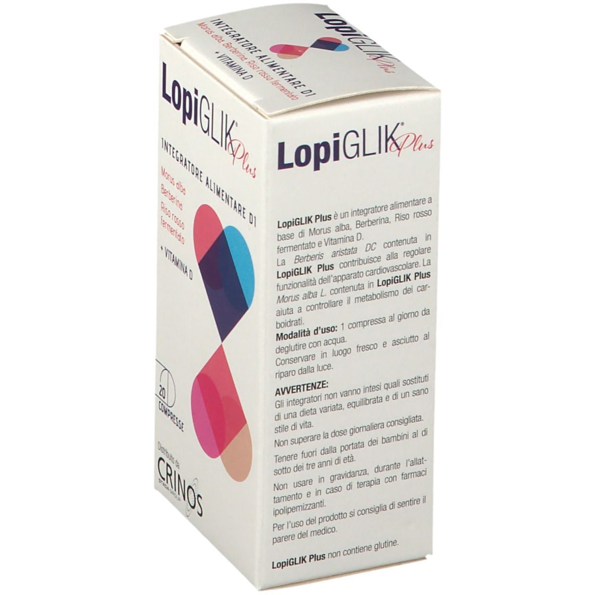 LOPIGLIK PLUS 20 COMPRESSE