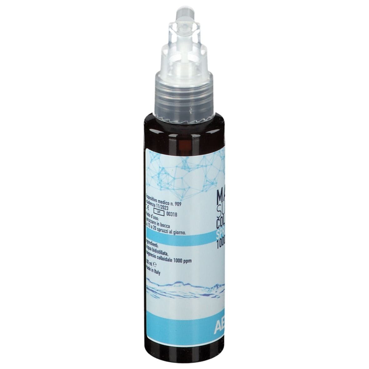 MAGNESIO SUPERIORE COLLOIDALE PLUS SPRAY 1000 PPM 100 ML