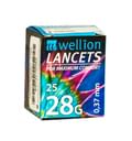 LANCETTE PUNGIDITO WELLION LANCET GAUGE 28 25 PEZZI