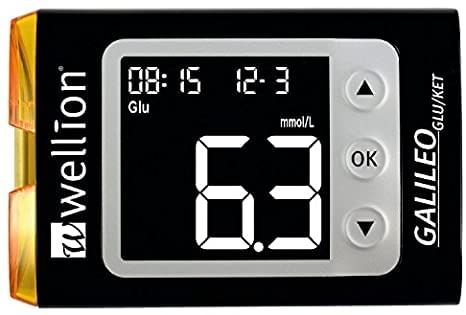 Wellion Galileo Glu Ket Strumento Nero Kit-image