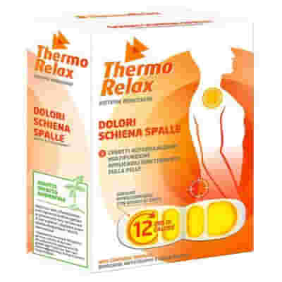 THERMORELAX CEROTTO AUTORISCALDANTE DOLORE SCHIENA/SPALLE 3 PEZZI