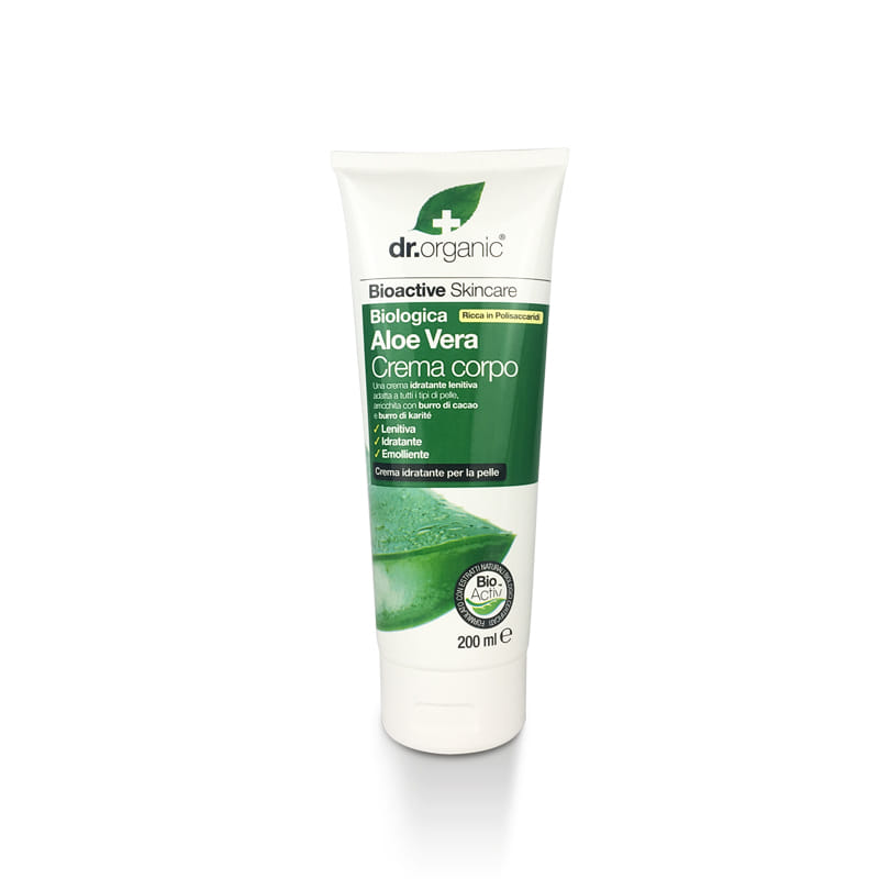 Dr Organic Aloe Skin Lotion Crema Corpo 200 G