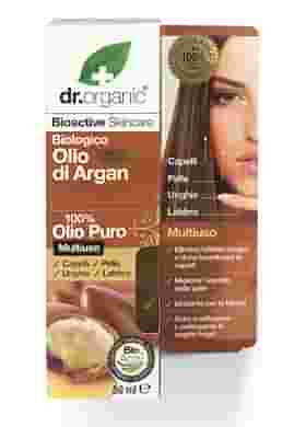 DR ORGANIC ARGAN 100% PURE OIL OLIO PURO 50 G