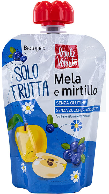 Solo Frutta Mela E Mirtillo 100 G