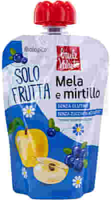 SOLO FRUTTA MELA E MIRTILLO 100 G