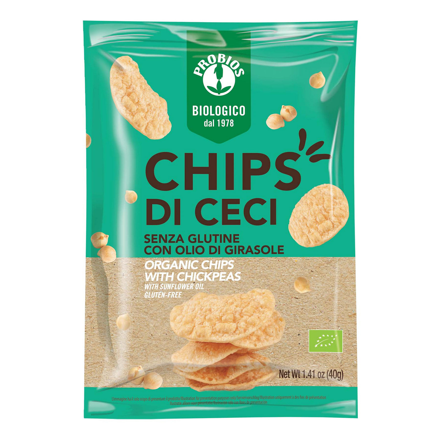 Probios Chips Di Ceci 40 G