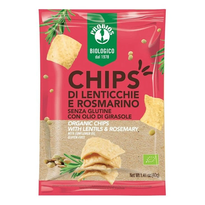 Probios Chips Di Lenticchie Rosmarino