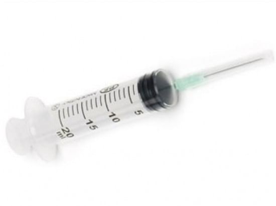 Siringa Pic Da 20 Ml 21 Gauge 1 1/2 Cono Eccentrico
