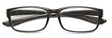 OCCHIALE DA LETTURA PREMONTATO SILVER AUSTIN NERO +1,00