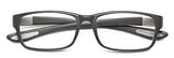 OCCHIALE DA LETTURA PREMONTATO SILVER AUSTIN GRI+3,50