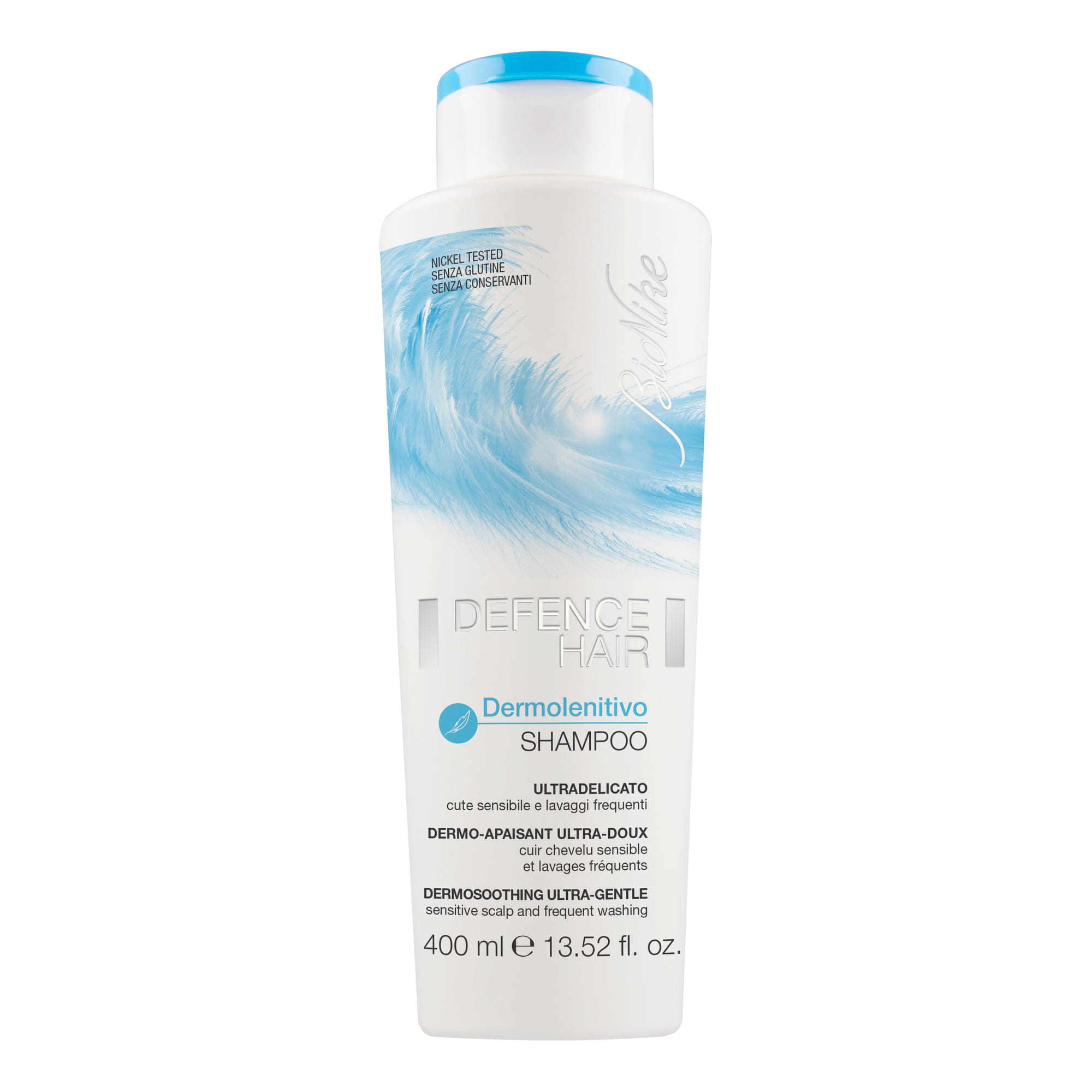 Bionike Defence Hair - Shampoo Capelli Dermolenitivo per Cute Sensibile e Irritabile, Azione Protettiva e Idratante, Deterge Delicatamente, Lenisce e Dona Sollievo da Irritazione e Prurito