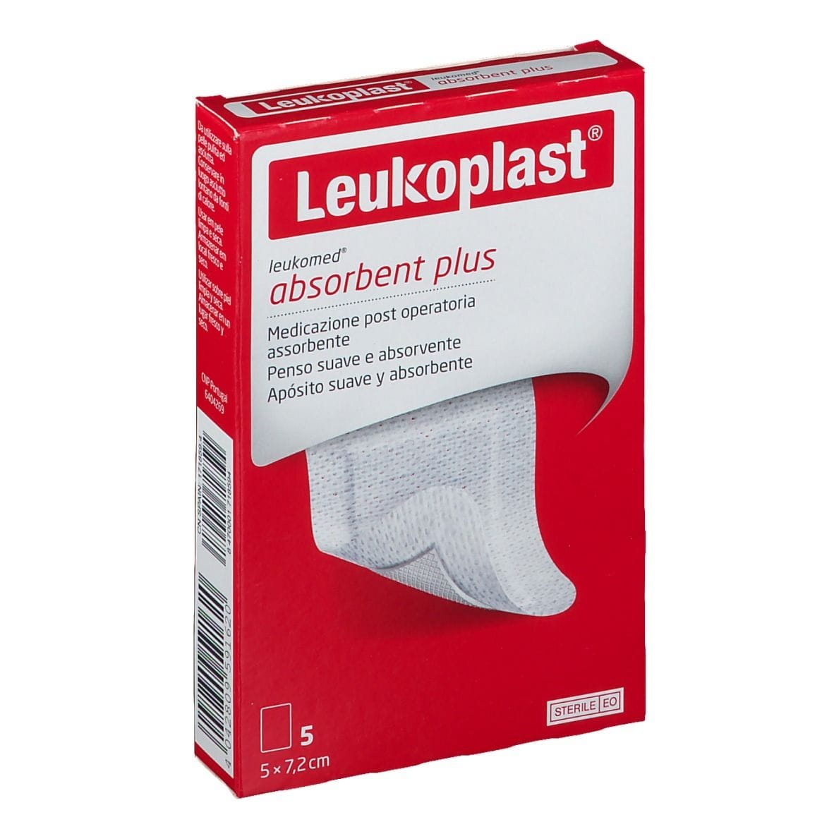 Leukomed Medicazione Post Operatoria In Tessuto Non Tessuto 7,2 X 5 Cm