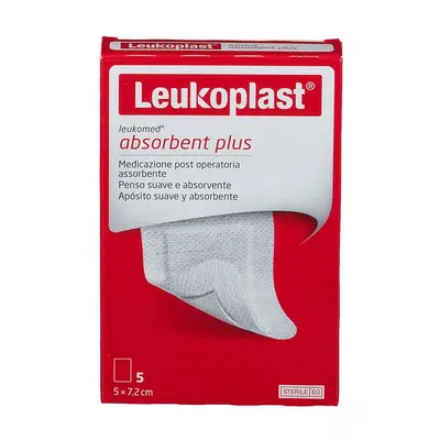 LEUKOMED MEDICAZIONE POST-OPERATORIA IN TESSUTO NON TESSUTO 7,2 X 5 CM LEUKOMED MEDICAZIONE POST-OPERATORIA IN TESSUTO NON TESSUTO 7,2 X 5 CM