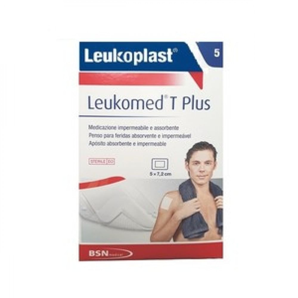 LEUKOMED T PLUS MEDICAZIONE POST-OPERATORIA TRASPARENTE IMPERMEABILE 7,2 X 5 CM