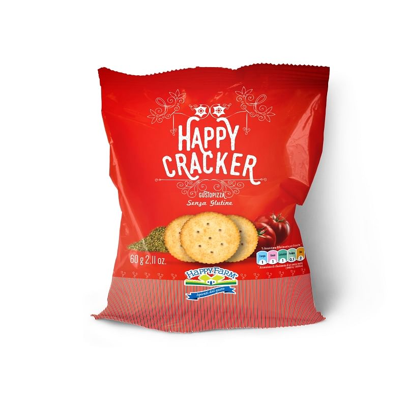 Happy Farm Happy Crackers Gusto Pizza 60 G