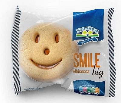 Happy Farm Smile Big Albicocca 70 G