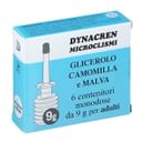 DYNACREN MICROCLISMI CAMOMILLA E MALVA 6 PEZZI DA 9 G PER ADULTI