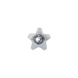 PRE ORECCHNO TIFFANY STEL 4MM CR