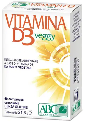 VITAMINA D3 VEGGY 60 COMPRESSE OROSOLUBILI VITAMINA D3 VEGGY 60 COMPRESSE OROSOLUBILI