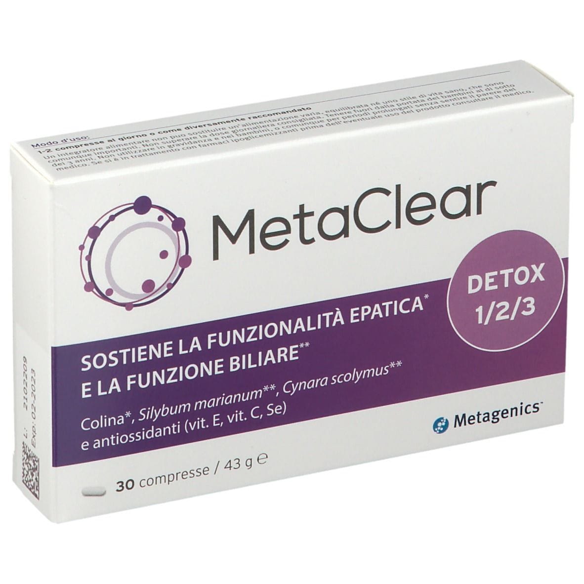 METACLEAR 30 COMPRESSE DA 1,4 G