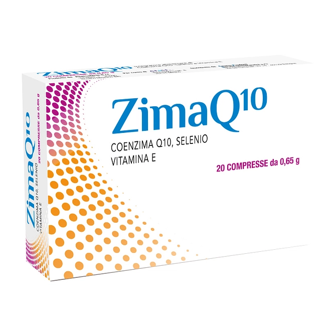 Zima Q10 Integratore Di Coenzima Q10, Vitamina E E Selenio 20 Compresse 0,65 G