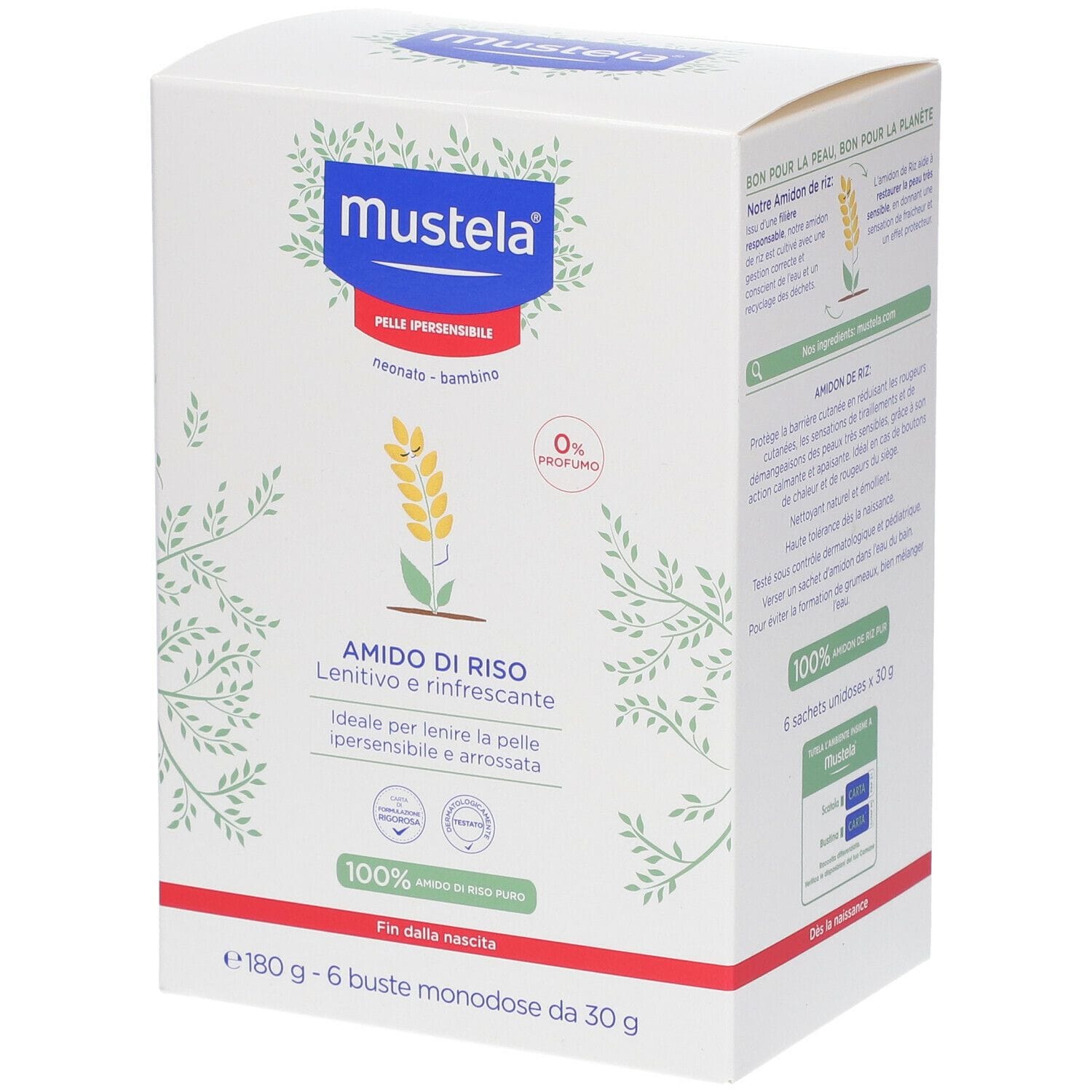 MUSTELA AMIDO DI RISO 180 G