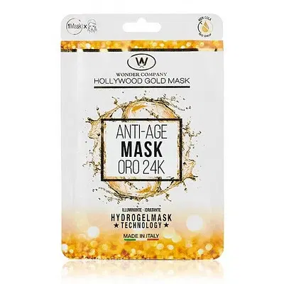 HOLLYWOOD GOLD MASK ANTIAGE IDRATANTE ILLUMINANTE HOLLYWOOD GOLD MASK ANTIAGE IDRATANTE ILLUMINANTE