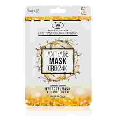 HOLLYWOOD GOLD MASK ANTIAGE IDRATANTE ILLUMINANTE