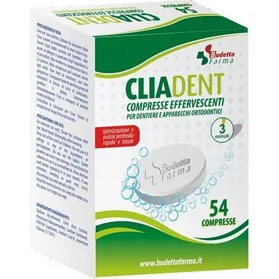 CLIADENT 54 COMPRESSE EFFERVESCENTI CLIADENT 54 COMPRESSE EFFERVESCENTI