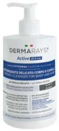 DERMARAYS ACTIVE ALL IN ONE DETERGENTE DELICATO CORPO E CAPELLI 500 ML