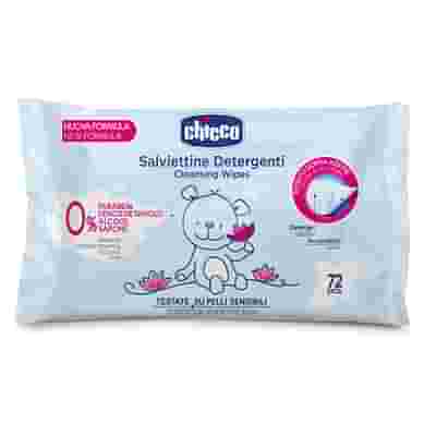 CHICCO COSMESI SALVIETT 72 PEZZI SENZA PLAQ