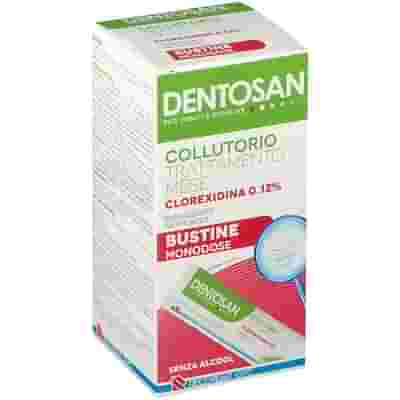 DENTOSAN COLLUTORIO MONODOSE TRATTAMENTO MENSILE 0,12% 15 BUSTINE DA 10 ML