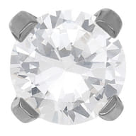 SYSTEM75 ZIRCONE CUBICO 4MM ACCIAO