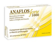 ANAFLOS FORTE 20 COMPRESSE 1000 MG SENZA GLUTINE NATURALMENTE PRIVO DI LATTOSIO