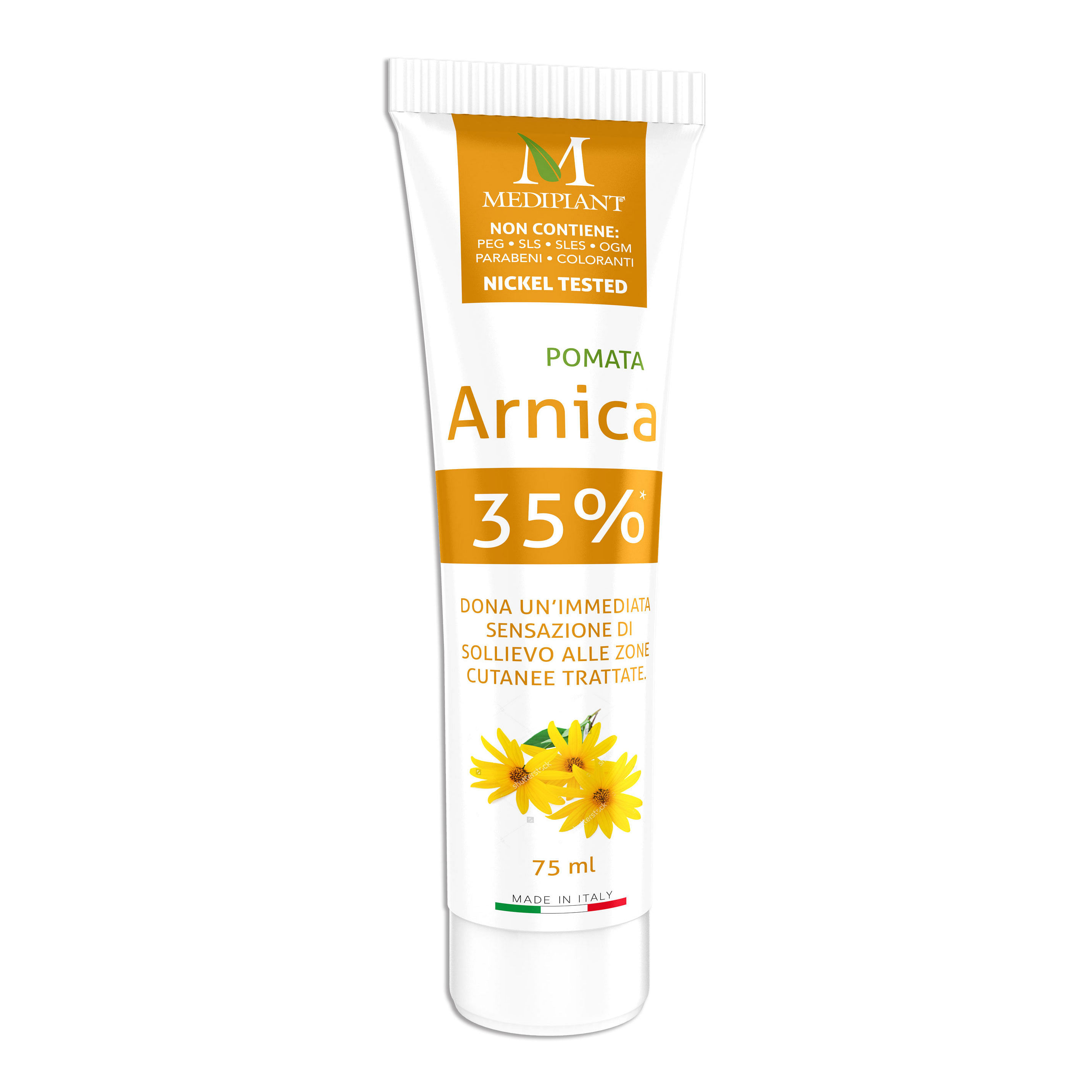 Crema Arnica 35% Tubo 75 Ml