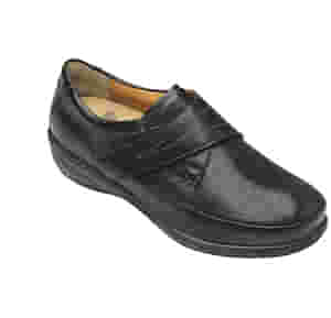 CATHERINE LEATHER + ELASTICATED WOMENS BLACK 39 FODERA  PELLE SOTTOPIEDE PELLE SCAMOSCIATA SUOLA PU CALZATA G REMOVABLE INSOLE AW17 1 PAIO