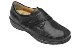 CATHERINE LEATHER + ELASTICATED WOMENS BLACK 40 FODERA  PELLE SOTTOPIEDE PELLE SCAMOSCIATA SUOLA PU CALZATA G REMOVABLE INSOLE AW17 1 PAIO