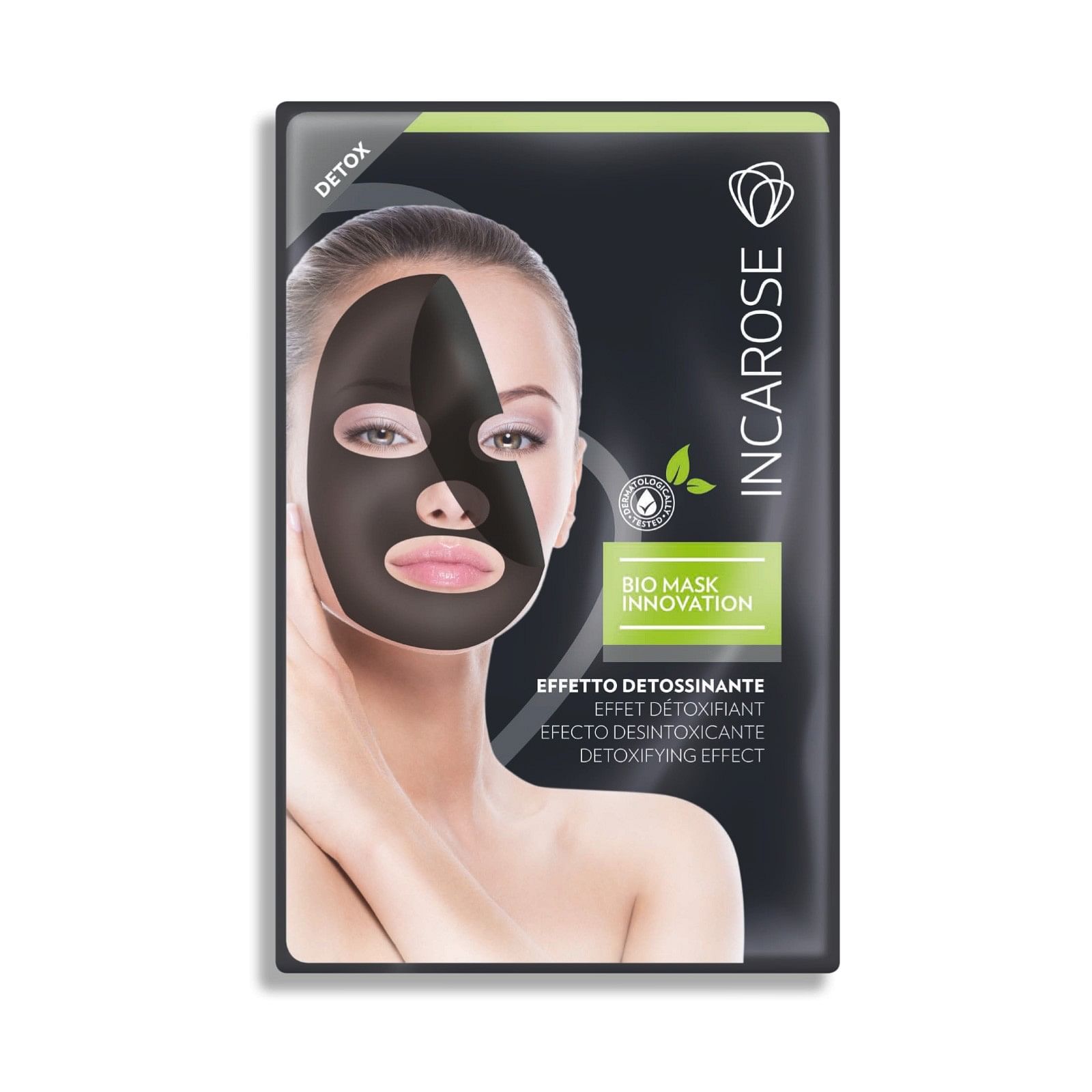 Incarose Mask Bio Tnt Black Detox