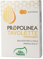 PROPOLINEA ARANCIA 30 TAVOLETTE MASTICABILI