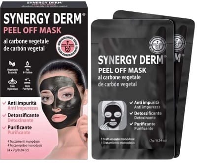 Synergy Derm Peel Off Mask 4 Trattamenti Monodose 7 G