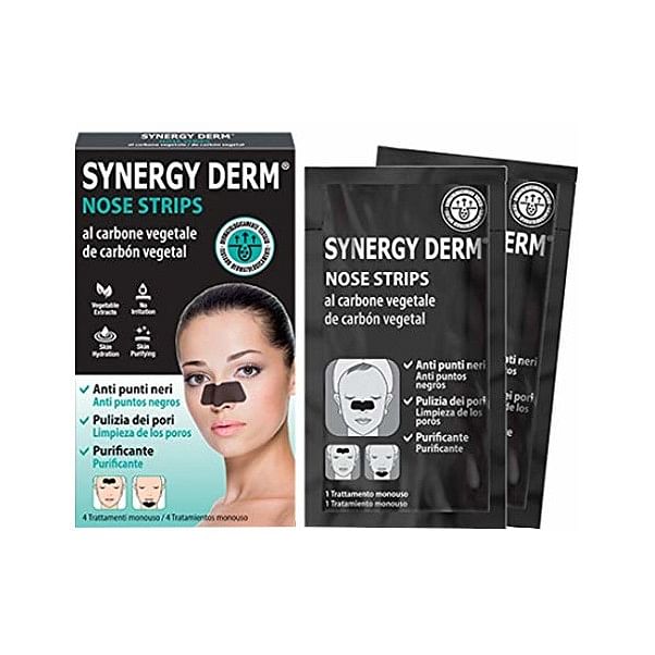 Synergy Derm Nose Strips 4 Trattamenti Monouso