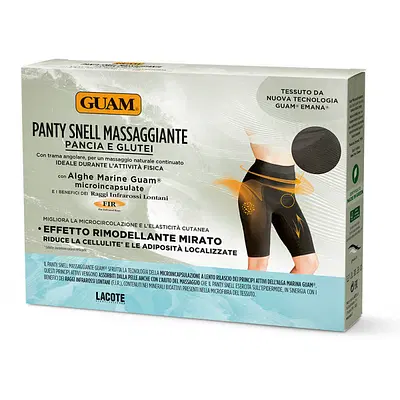 GUAM PANTY SNELL MASSAGGIANTE PANCIA E GLUTEI XS-S 38-40 GUAM PANTY SNELL MASSAGGIANTE PANCIA E GLUTEI XS-S 38-40