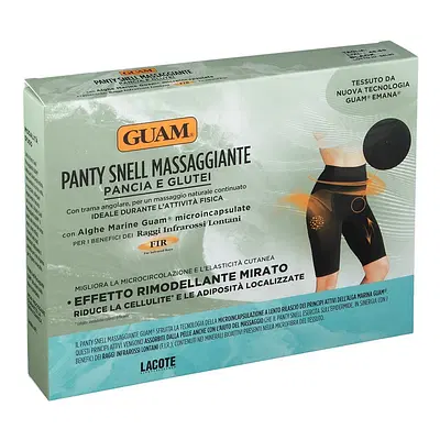 GUAM PANTY SNELL MASSAGGIANTE PANCIA E GLUTEI L-XL 46-50 GUAM PANTY SNELL MASSAGGIANTE PANCIA E GLUTEI L-XL 46-50