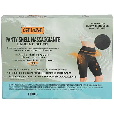 GUAM PANTY SNELL MASSAGGIANTE PANCIA E GLUTEI L-XL 46-50 GUAM PANTY SNELL MASSAGGIANTE PANCIA E GLUTEI L-XL 46-50